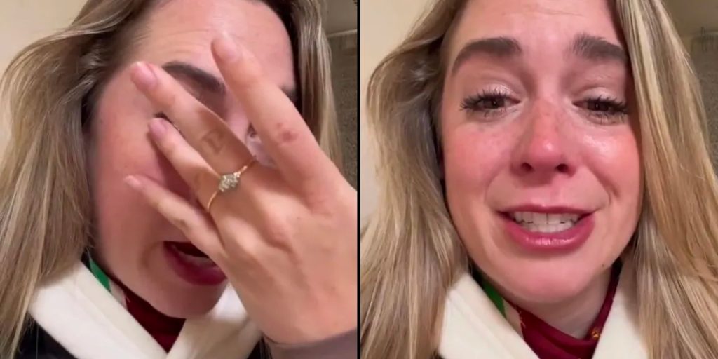 Hun havde set frem til romantisk date: Få minutter efter var hun alene og i tårer