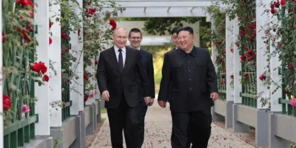 Kim og Putin i ekstravagant gaveudveksling: Det gav de hinanden