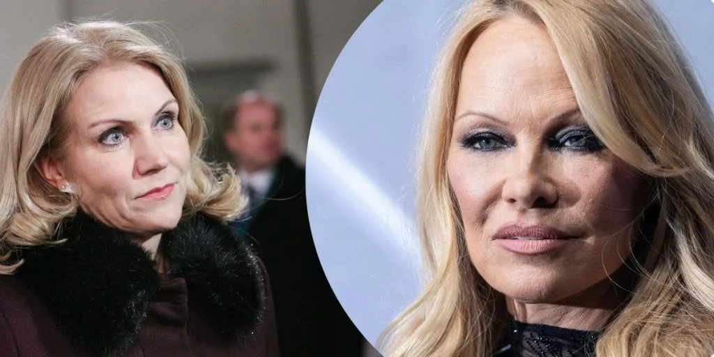 Nye veninder? Helle Thorning og Pamela Anderson spottet i København sammen