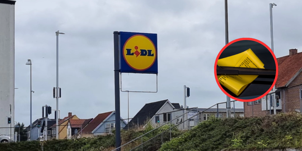 Pensionist fik overraskende bøde efter Lidl-indkøb: Havde brugt få lidt penge