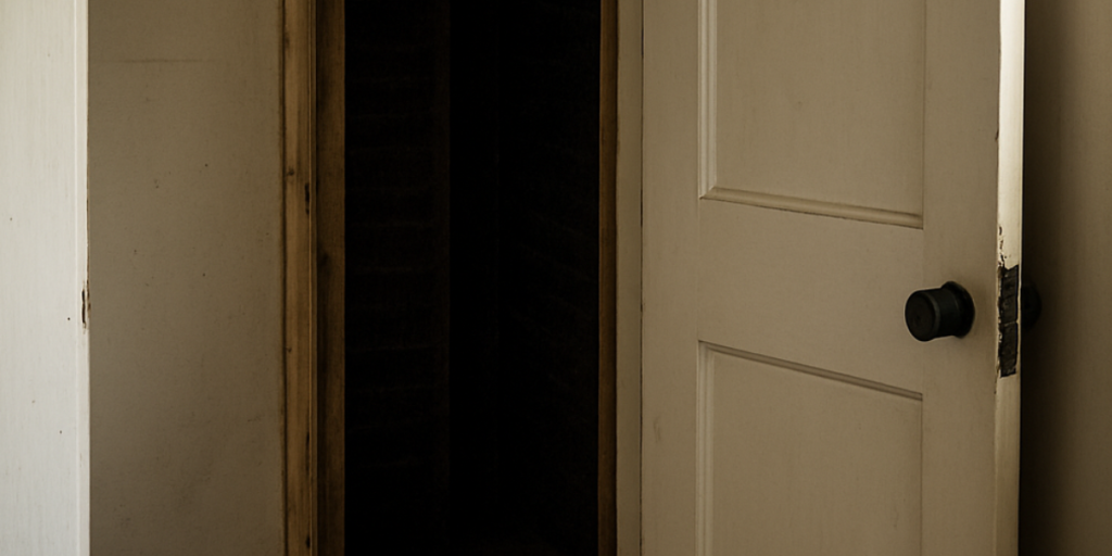 Kvinde undrer sig over mystisk skab i hjemmet – det hun ser bag døren, giver hende gåsehud