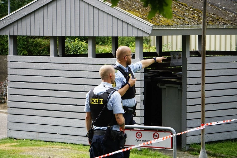 22-årige dræbt: Politi massivt tilstede