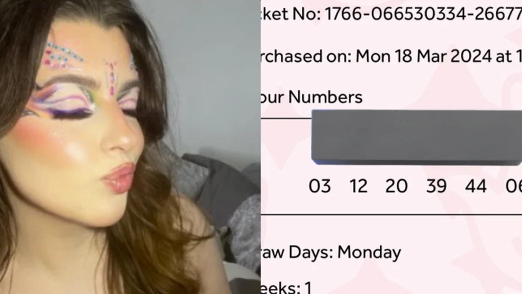 Nicole deler billede af sin lottokupon: Det er muligvis den mest uheldige nogensinde