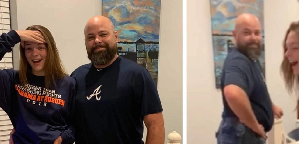 Far synes, at hans 14-årige datters shorts er for korte: Se så hvad han gør