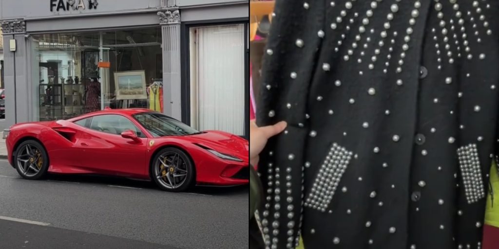 Kvinde fik øje på Ferrari foran genbrugsbutik: Da hun gik ind i butikken, ramte hun straks jackpotten