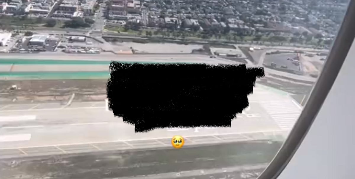 Kvinde satte sig til rette i flyet: Hvad hun så ud af vinduet, fik hende til at bryde sammen i gråd