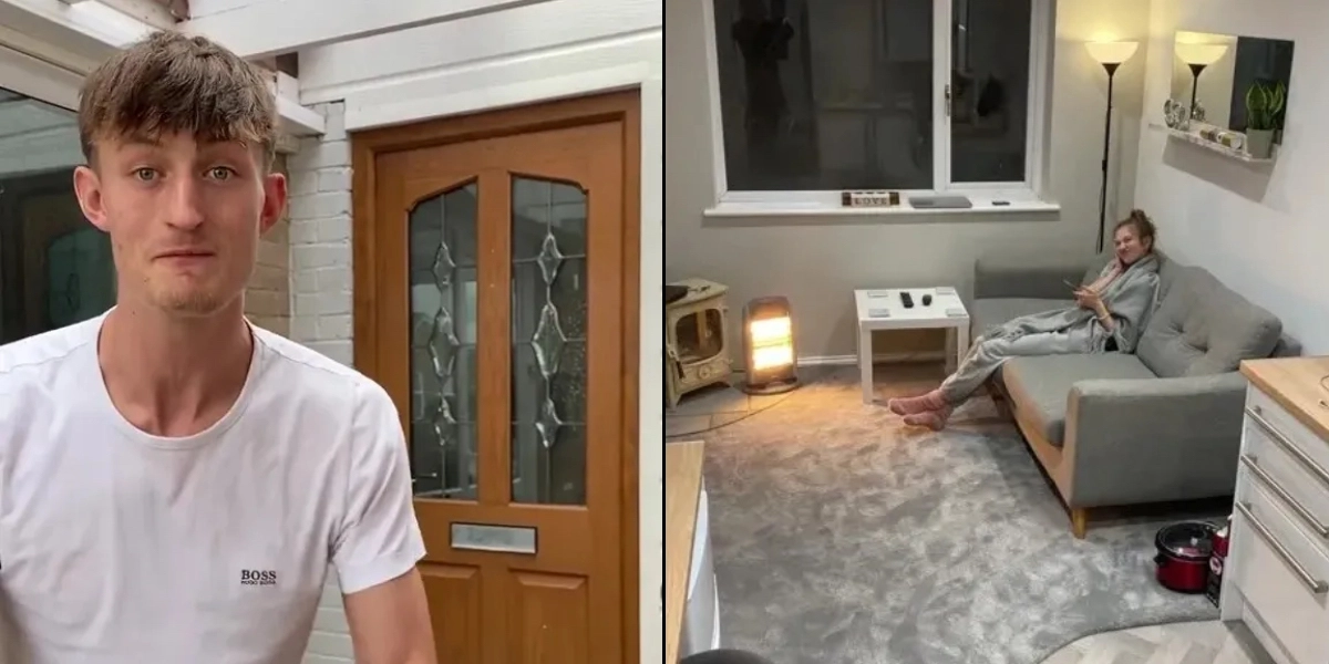 Ung mand havde ikke råd til eget hus: Så forvandlede han sine forældres garage til et hjem