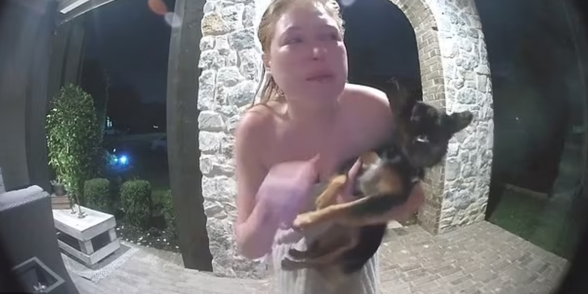 Kvinde flygter fra indbrudstyve med sin hund – men hun efterlod to vigtige ‘ting’ inde i huset