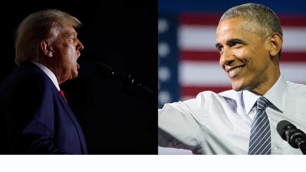 Barack Obama var den første: Nu beskylder Trump Joe Biden for det samme