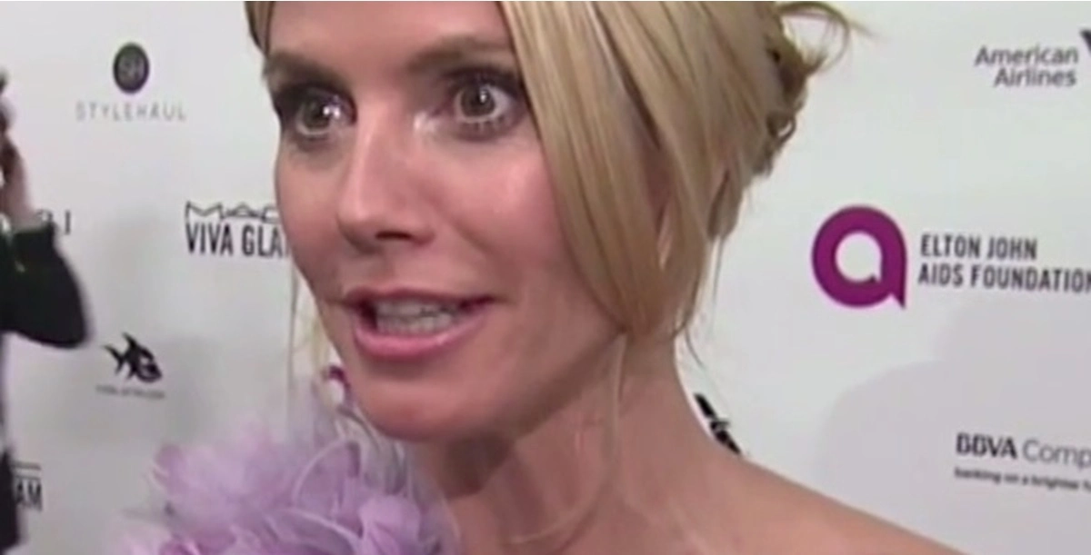 Heidi Klum i ulykke under optagelser: ‘Der er blod overalt’