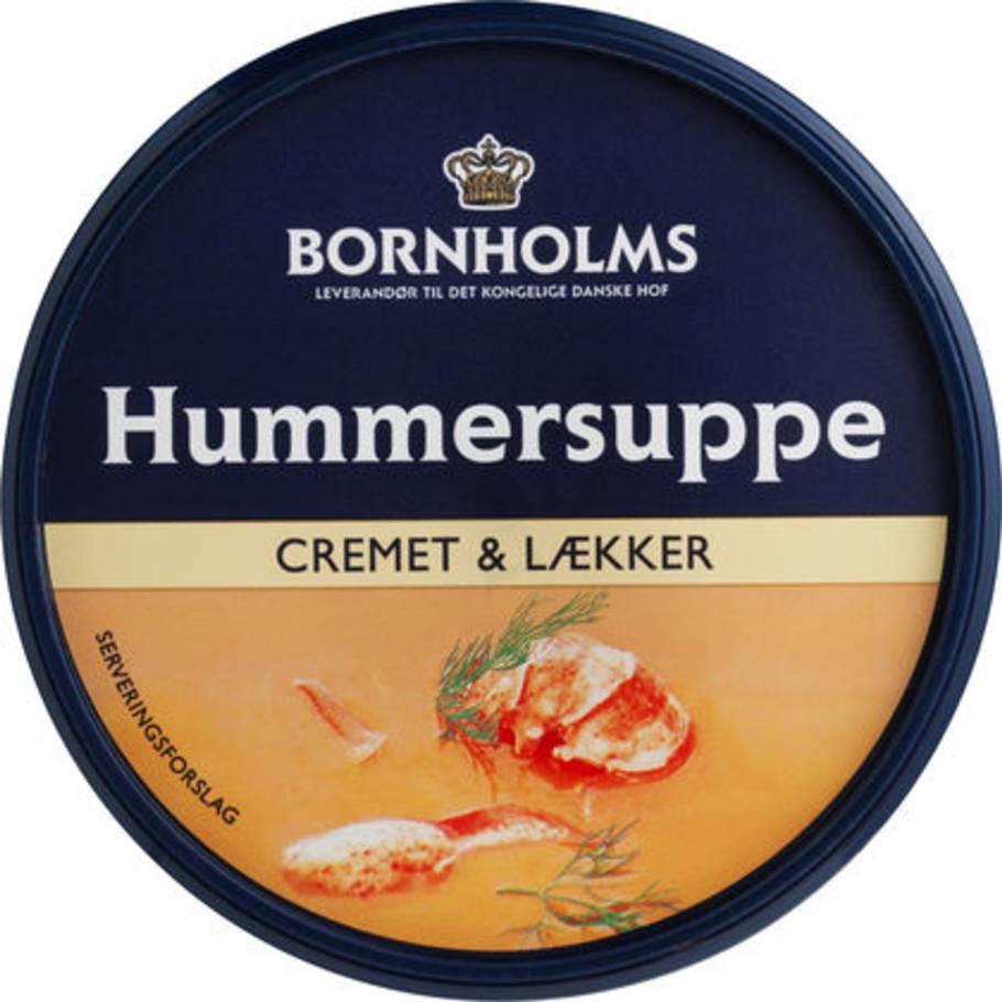 Hummersuppe tilbagekaldes: Der er hummer i hummersuppen!
