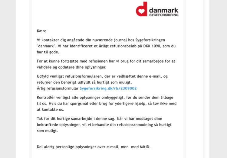 Sygeforsikring “danmark” med klar advarsel til deres medlemmer