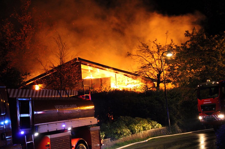 Beboer vågner midt om natten: Mødes af forfærdelig syn