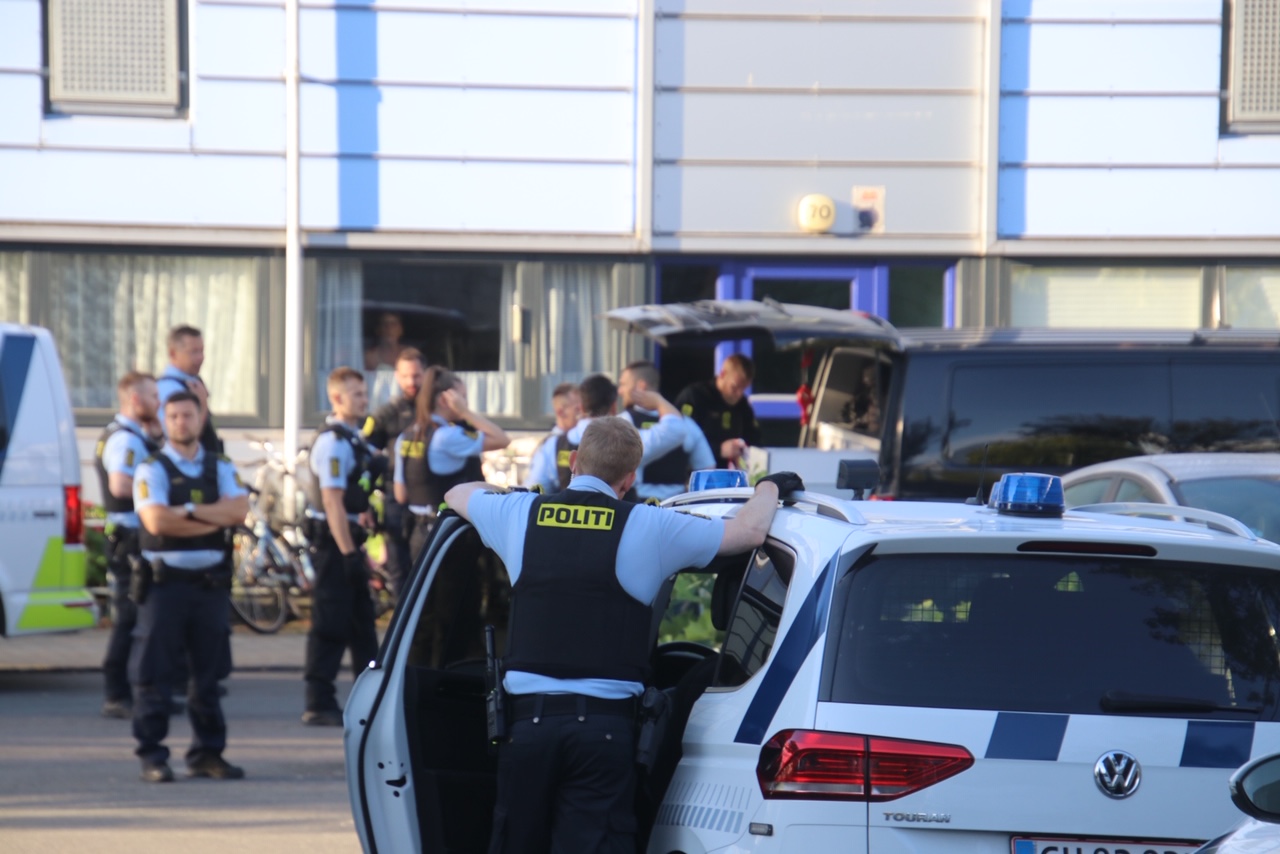 Stor politiaktion: Mistænkelig hændelse