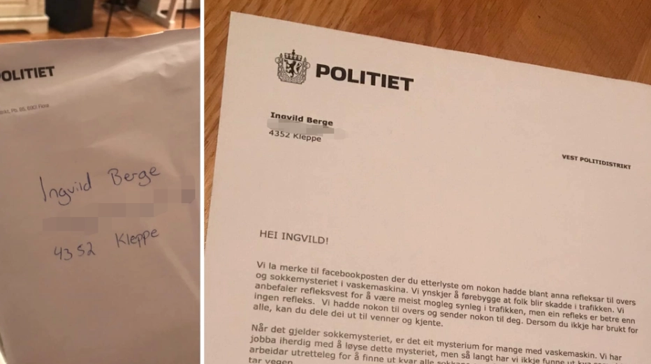 Ingvild troede hun havde fået en bøde af politiet – men noget helt andet gemte sig i brevet
