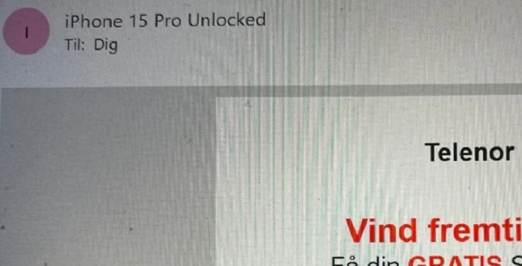 Nu kommer Telenor med advarsel: Slet denne mail med det samme!