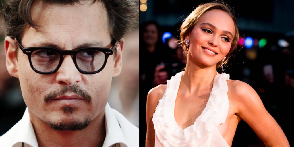 Johnny Depps model-datter smider tøjet og viser brysterne frem