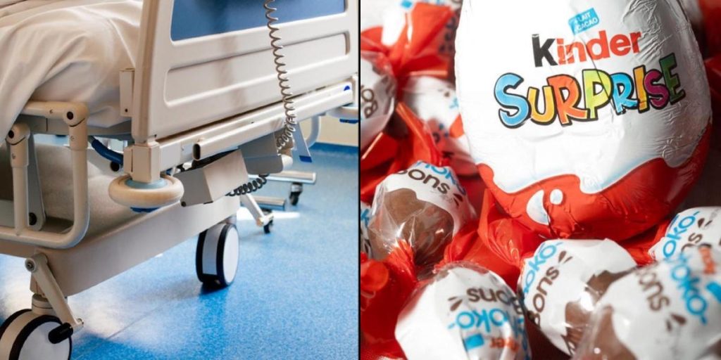 2-årig pige spiste Kinderæg: Hastet på hospitalet