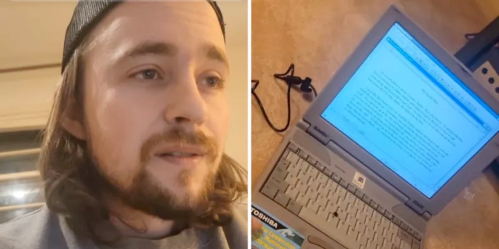 Mand køber bærbar computer fra 1997: Er i chok over, hvad han finder på harddisken