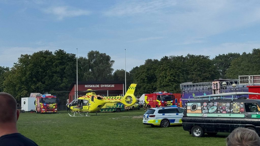 Lå og solbadede: Så blev hun kørt over og er nu fløjet til Rigshospitalet