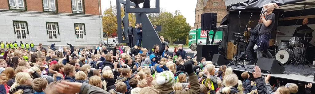 Fyns største børnekor synger igennem på Flakhaven