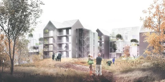 Hvad skal det nye plejehjem ved Krebsestien i Esbjerg hedde?