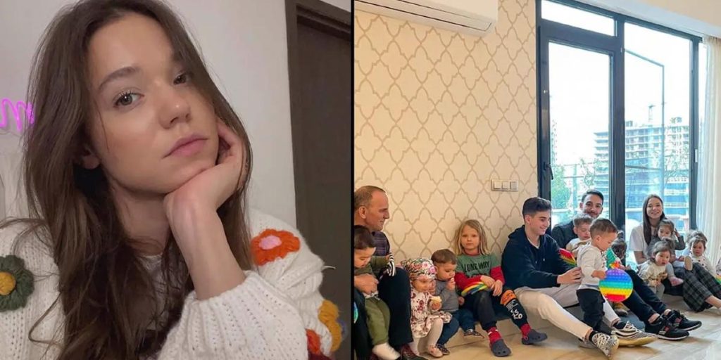 24-årige Kristina har 21 børn: Ingen af dem er ældre end 2 år