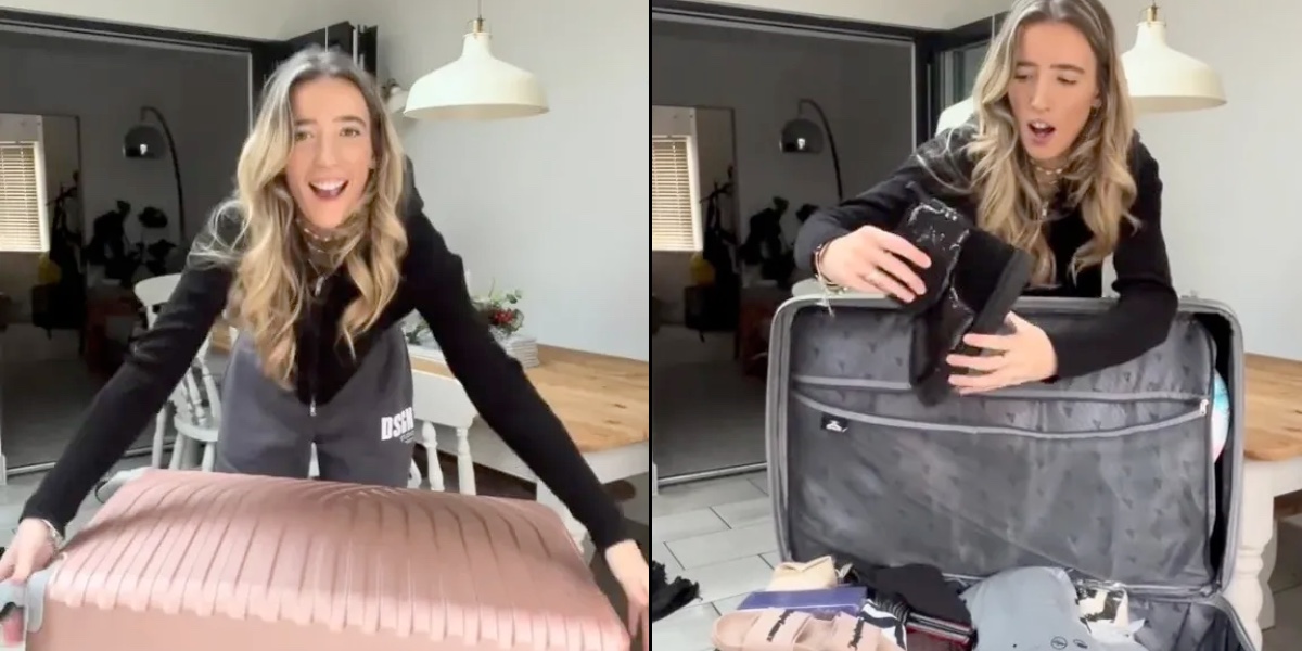 Kvinde købte glemt kuffert i lufthavnen: Da hun åbnede den, indså hun, at hun havde ramt jackpot