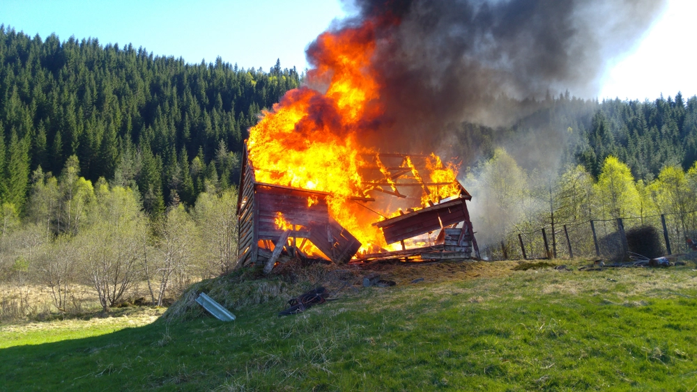60 kalve omkom ved gårdbrand: Nu er landmanden sigtet