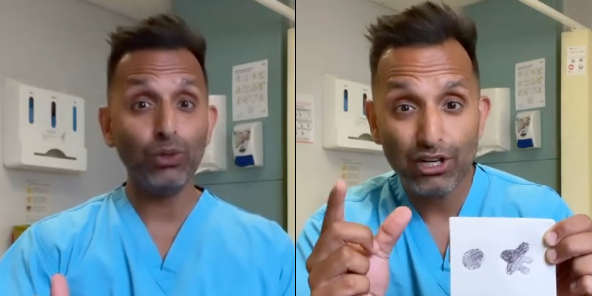 Læge deler simpel test i 5 trin: Kan tjekke din hud og redde dit liv