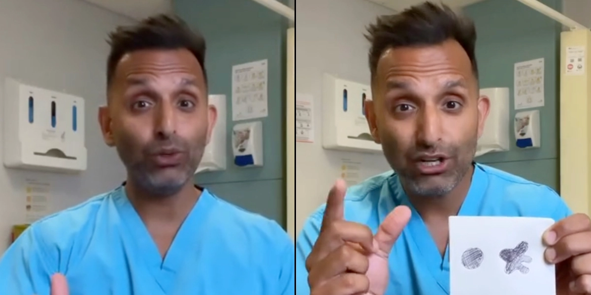 Læge deler simpel test i 5 trin: Kan tjekke din hud og redde dit liv