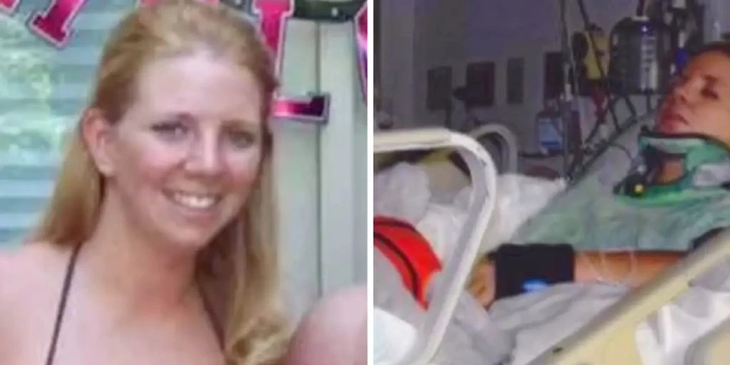 Blev skubbet i swimmingpool af veninde under sin polterabend: Nu kommer hun aldrig til at gå igen