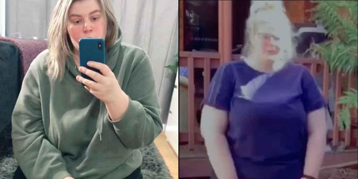 Ung kvinde har tabt sig 80 kg: I dag er hun slet ikke til at kende