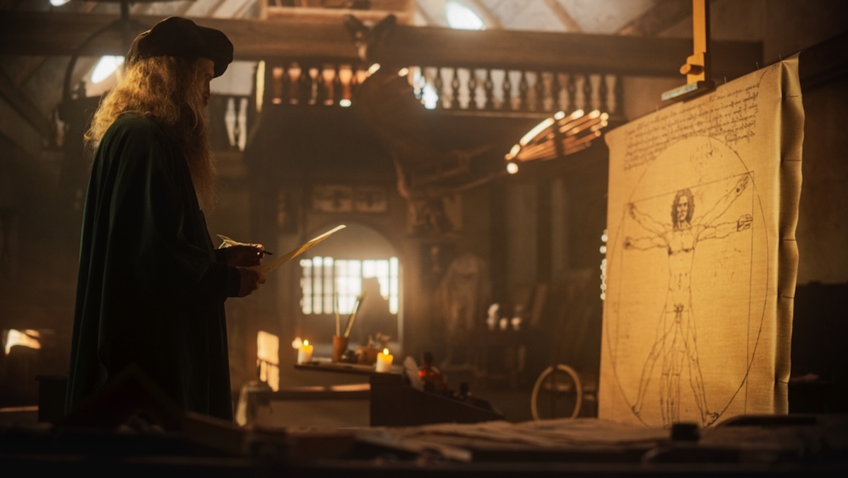 Arkæologer fulgte skitse af Leonardo da Vinci: Førte dem til fantastisk fund under gammelt slot