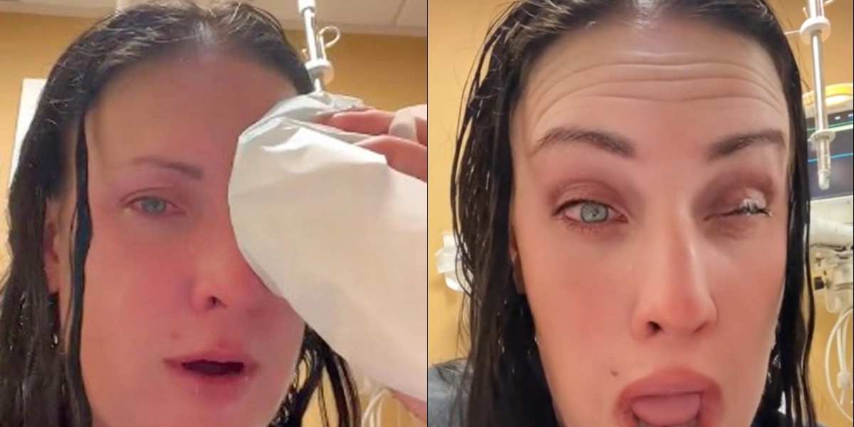 Jennifer måtte hastes på hospitalet: Forvekslede sine øjendråber med noget helt andet