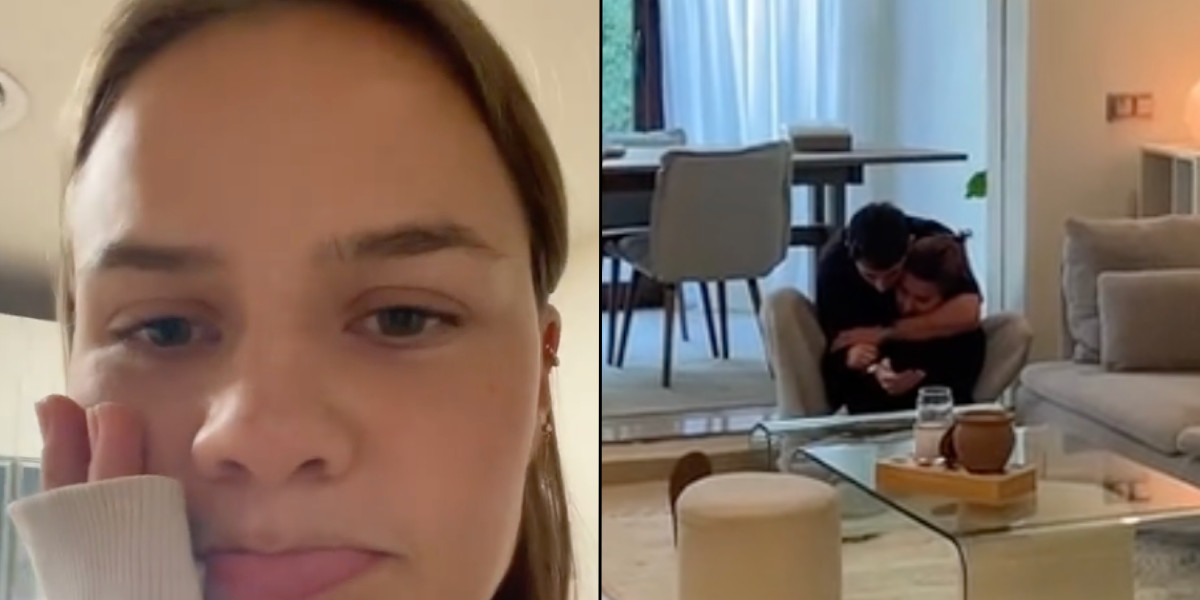 Kvinde tager sin kæreste i at holde om hendes bedste ven – hendes reaktion chokerer internettet