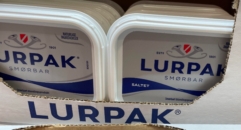 Politiet jagter Lurpak-tyv: Stukket af med 120.000 pakker smør