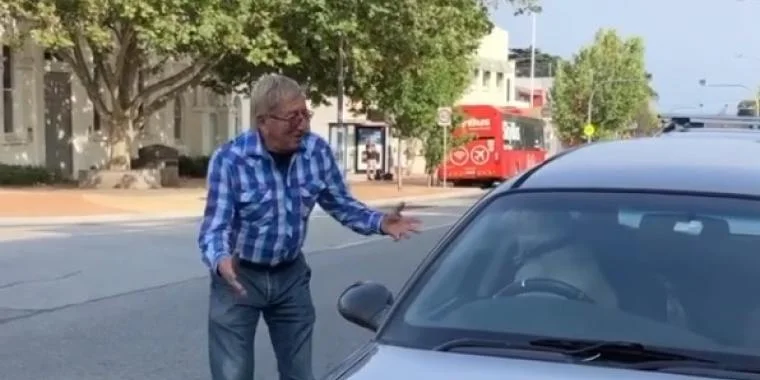 Video går viralt: Utålmodig hund sidder og dytter efter sin ejer