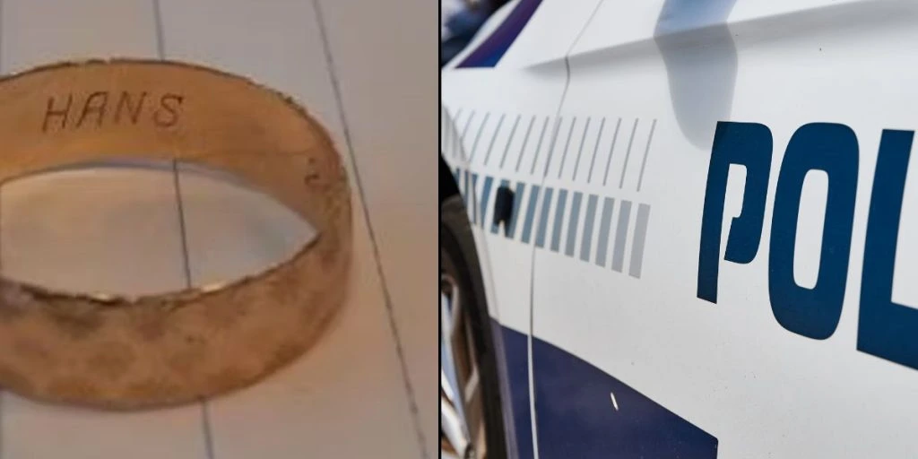 Politiet leder efter ejeren af denne vielsesring, er det din? Se billedet her