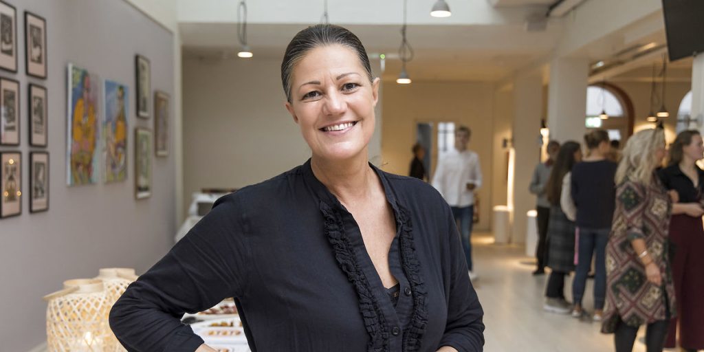 Mette Blomsterberg: Fejrer kærligheden