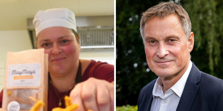 Måtte bøje sig for Maybritt: Slog Claus Meyer