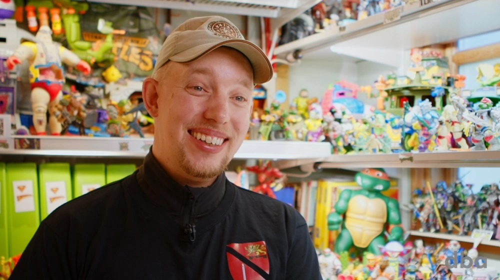 37-årige Mikkel samler på Ninja Turtles: De bor bl.a. i haven
