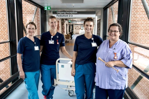 Følg med fra Fødegangen på Aarhus Universitetshospital i ny serie på Kanal 4