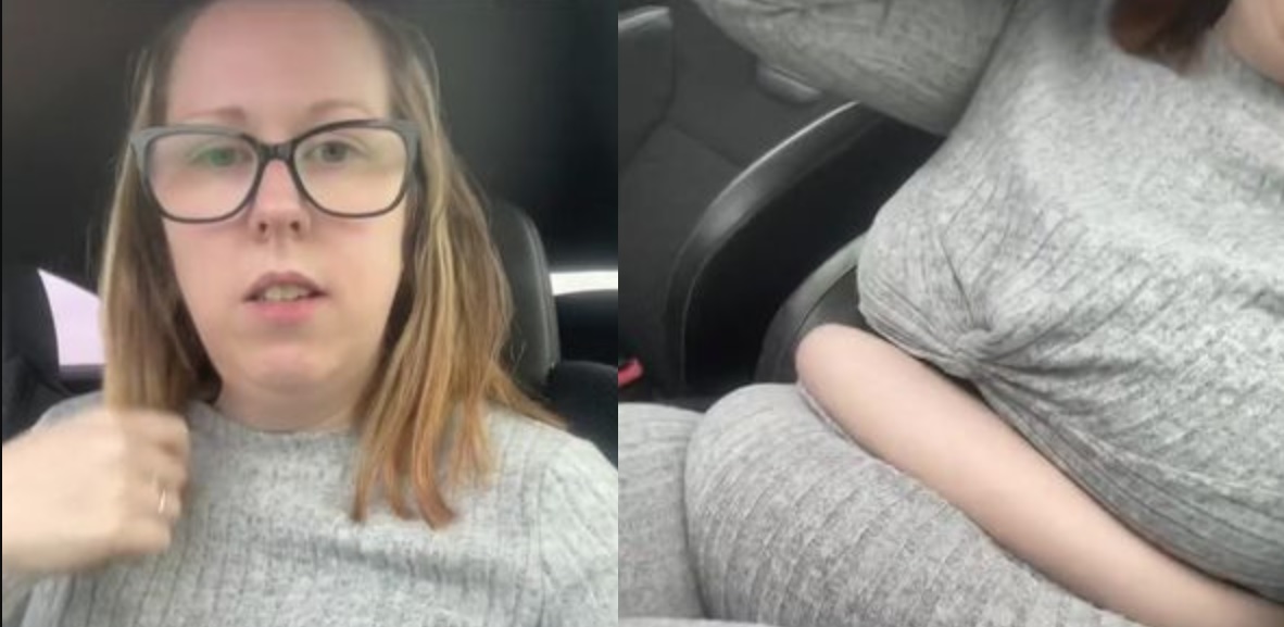 Mor handlede ind iført mavebluse: Nu raser hun mod de andre kunder