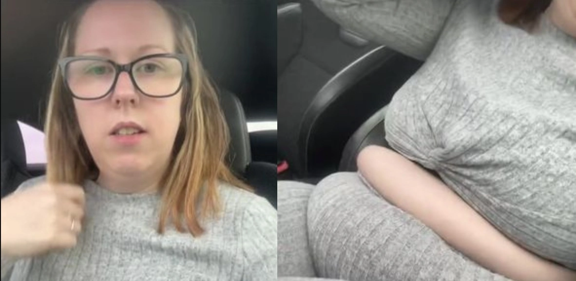Mor handlede ind iført mavebluse: Nu raser hun mod de andre kunder