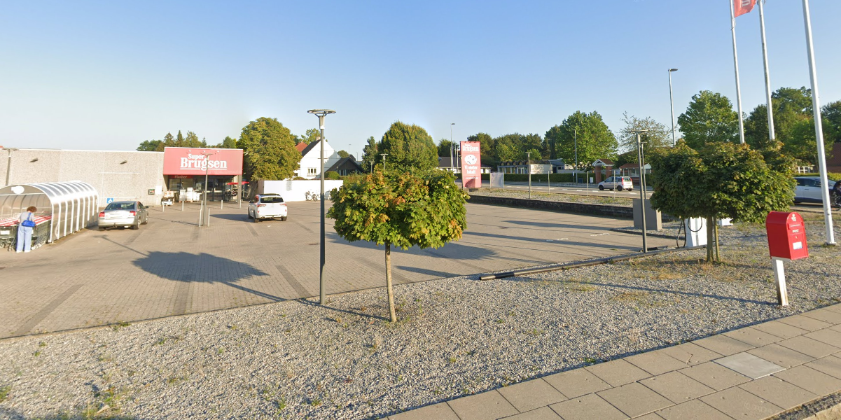 Voldsom hændelse: Truet med kniv i SuperBrugsen