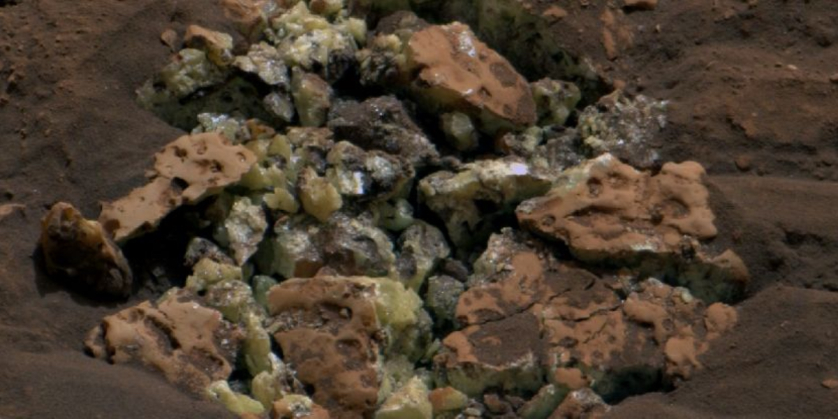 Curiosity har åbnet en sten på Mars og fundet en stor overraskelse