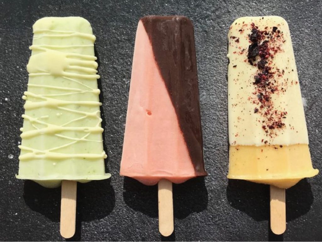 En Strawberry Daiquiri-sorbet, så gerne! Isbar serverer alkohol-is på lørdag