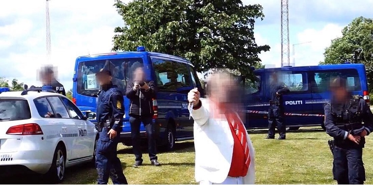 LIGE NU: Mand skudt under Rasmus Paludan demonstration