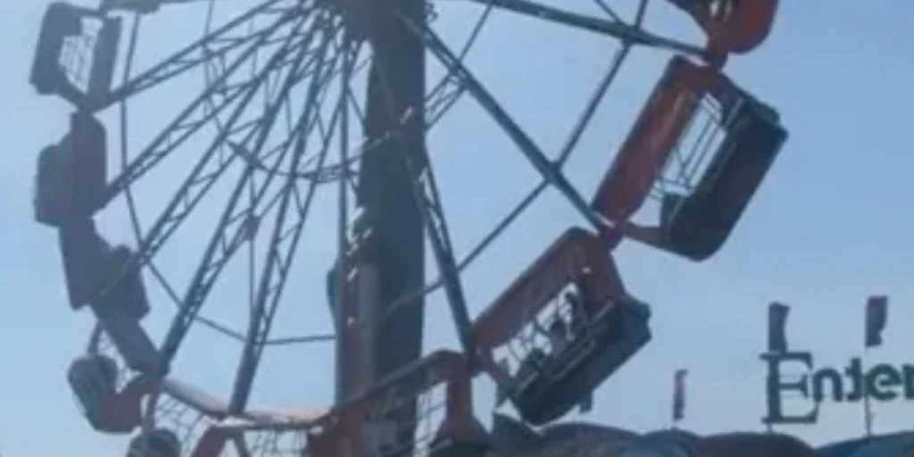 Stort drama i forlystelsespark: Folk holdt fast for deres liv i pariserhjul